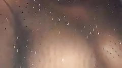 African girl Big boobs in da club