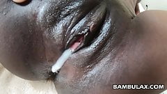 Ebony African Creampie compilation