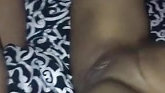 Ebony lesbian brings her girlfriend to orgasm