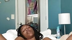 ebony fingers clit to orgasm contractions at 1.25