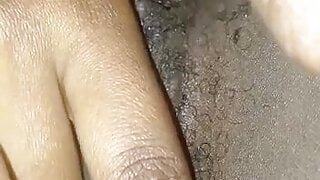 Miss Pussie Rubbing her pussy and fingering till she gets an orgasm