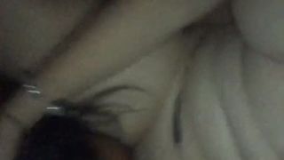 Young interracial lesbians playing